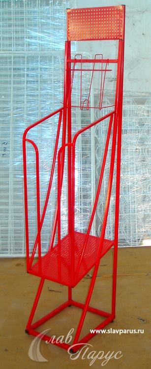 Накопитель для газет, журналов напольный Накопитель для газет, журналов напольный